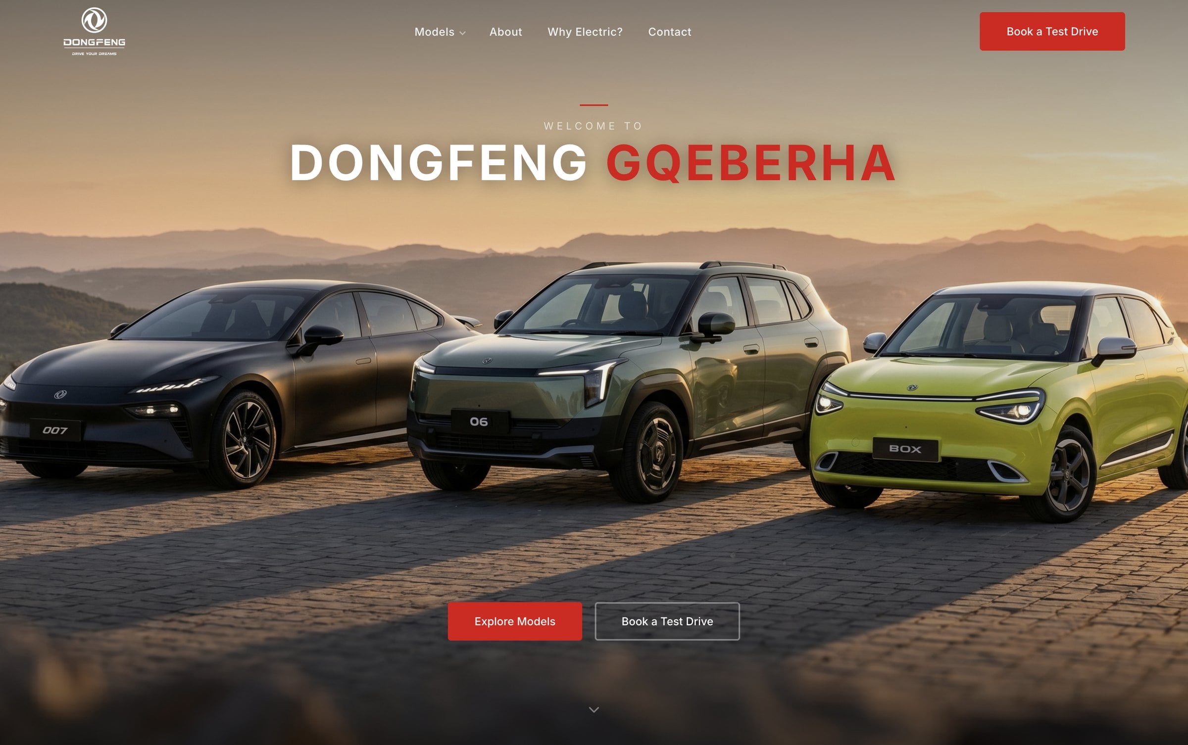 Dongfeng South Africa website